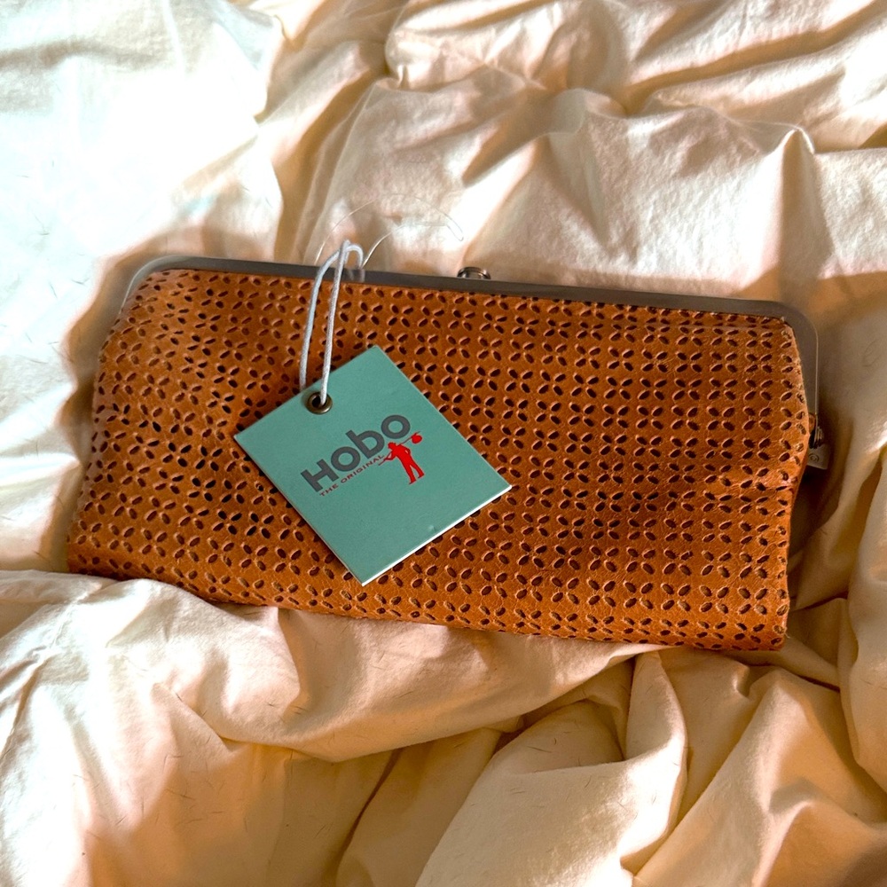 NWT HOBO Brown Leather Wallet
